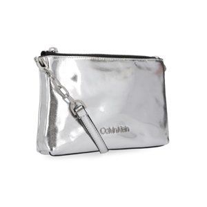Calvin Klein dámské malé stříbrné crossbody - OS (904)